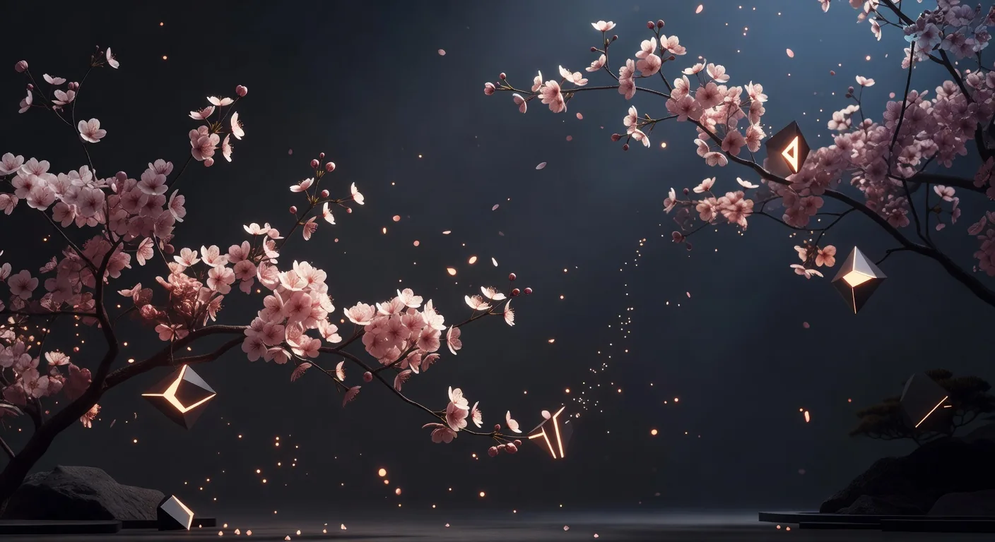 桜とエンバーノード